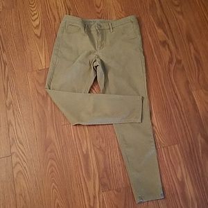 Mossimo khaki ankle jeans size 10/30 S